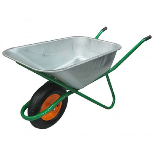 Тачка строительная 100 л 160 кг 113ZP одноколесная с пневмоколесом купить в Москве с доставкой по всей России | ProtosMarket.ru