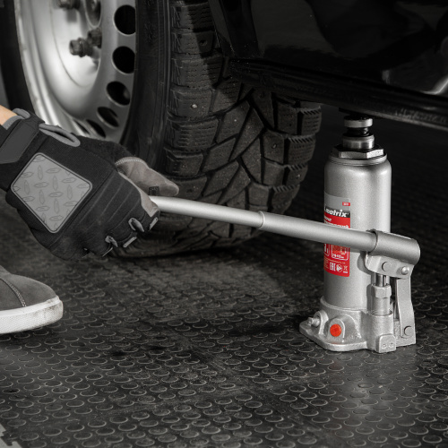 Домкрат гидравлический бутылочный, 5 т, высота подъема 216-413 мм Matrix по ценам производителя в Челябинске с доставкой по всей России