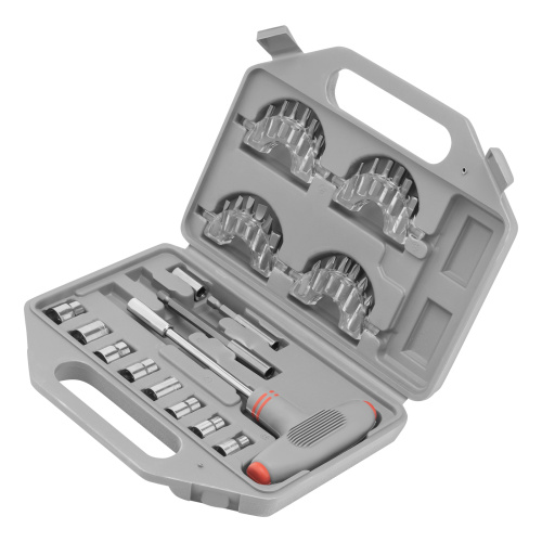 Отвертка с Т-образной эргономичной ручкой и набором насадок, 36 шт, CrV, пластиковый бокс Matrix по ценам производителя в Челябинске с доставкой по всей России