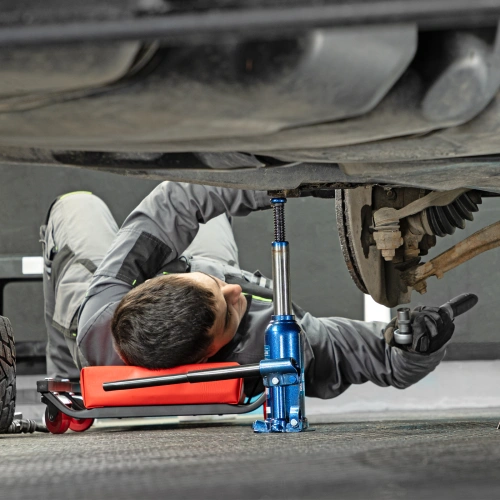 Домкрат гидравлический бутылочный, 4 т, h подъема 188-363 мм, в пластиковом кейсе Stels по ценам производителя в Челябинске с доставкой по всей России