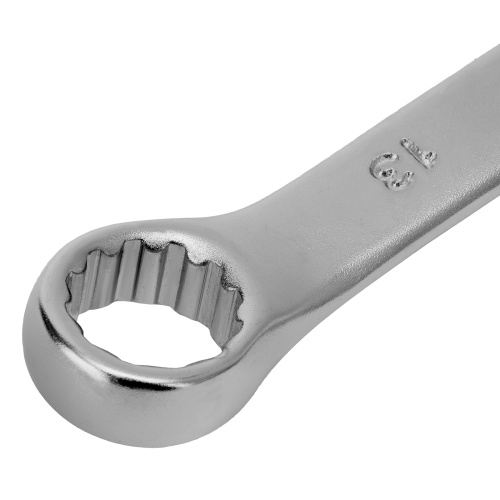 Ключ комбинированный, 13 мм, CrV, матовый хром Stels по ценам производителя в Челябинске с доставкой по всей России