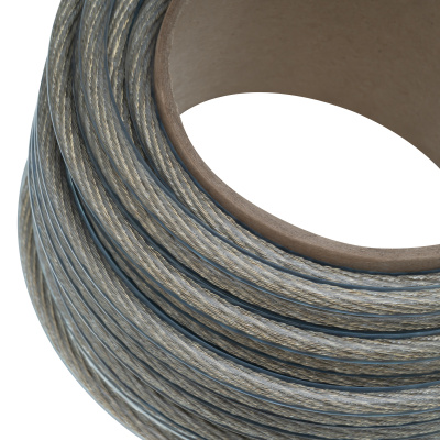 Трос металлополимерный прозрачный ПР-8.0, толщина 8.0 мм, моток 20 метров Сибртех по ценам производителя в Челябинске с доставкой по всей России