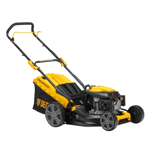 Газонокосилка бензиновая GLD-460, 146 куб.см, ширина 46 см, ручная, 7 уровней, травосборник 50 л Denzel по ценам производителя в Челябинске с доставкой по всей России