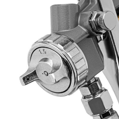 Краскораспылитель пневматический с нижним бачком V 1, 0 л, сопло D 1.2, 1.5 и 1.8 мм Matrix по ценам производителя в Челябинске с доставкой по всей России