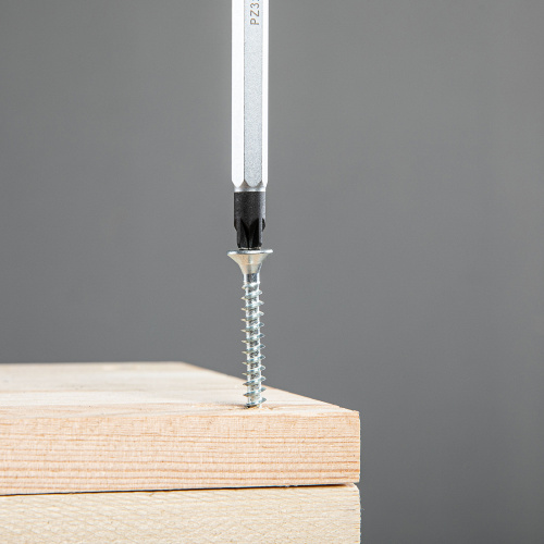 Отвертка PZ3 x 150 мм, S2, трехкомпонентная ручка Gross по ценам производителя в Челябинске с доставкой по всей России