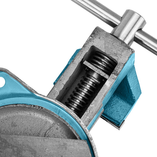 Тиски слесарные, 100 мм, поворотные (Глазов) по ценам производителя в Челябинске с доставкой по всей России