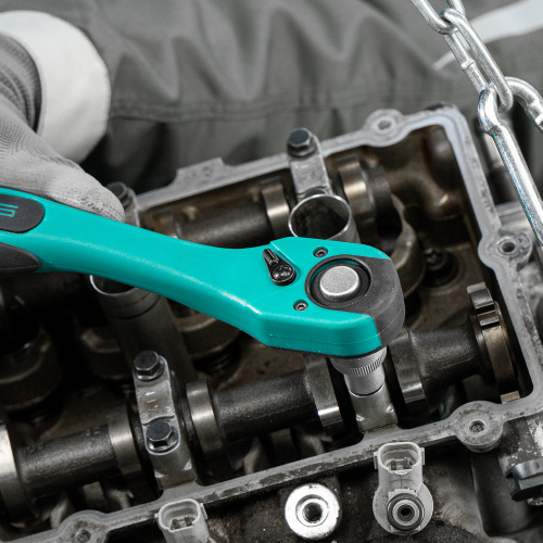 Ключ-трещотка 1/2", CrV, 72 зуба, с быстрым сбросом Stels по ценам производителя в Челябинске с доставкой по всей России