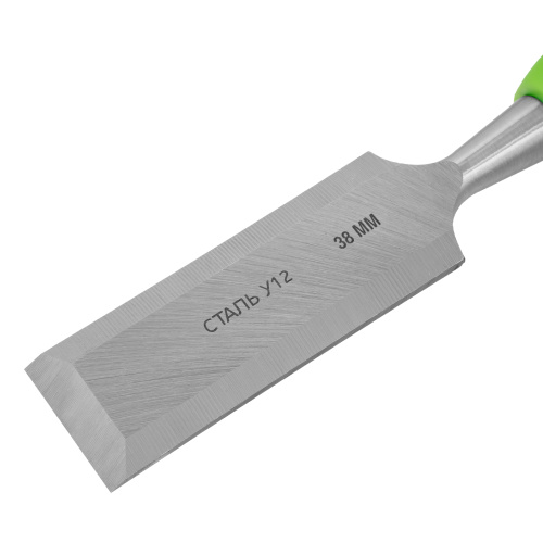 Долото-стамеска, 38 мм, двухкомпонентная рукоятка Сибртех по ценам производителя в Челябинске с доставкой по всей России