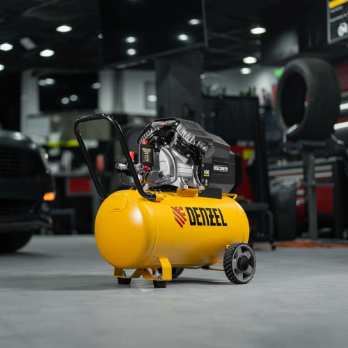 Компрессор воздушный DKV2200/50, Х-PRO 2.2 кВт, 400 л/мин, 50 л Denzel по ценам производителя в Челябинске с доставкой по всей России