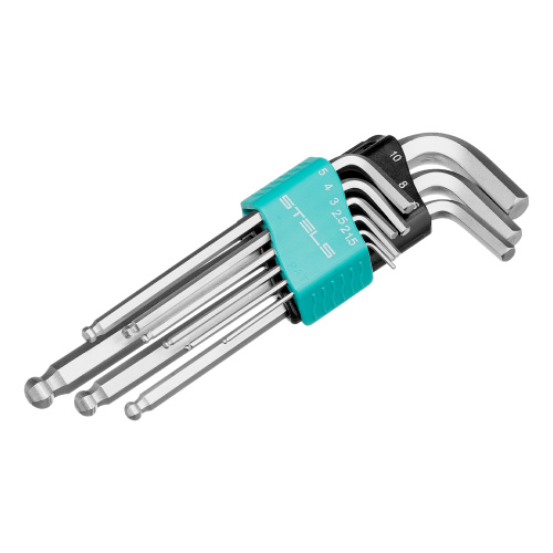 Набор инструментов, 1/2", 1/4", CrV, пластиковый кейс 98 предметов Stels по ценам производителя в Челябинске с доставкой по всей России