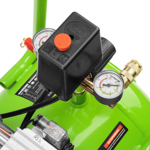 Компрессор безмаслянный малошумный МБ 2000/50, 2000 Вт, 50л, 300 л/мин Сибртех по ценам производителя в Челябинске с доставкой по всей России