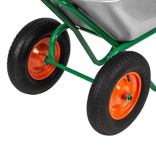 Тачка садово-строительная, 2-х колесная, усиленная, грузоподъемность 320 кг, объем 100 л Palisad по ценам производителя в Челябинске с доставкой по всей России