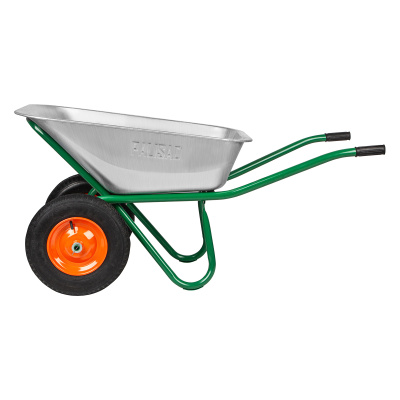 Тачка садово-строительная, 2-х колесная, усиленная, грузоподъемность 320 кг, объем 100 л Palisad по ценам производителя в Челябинске с доставкой по всей России