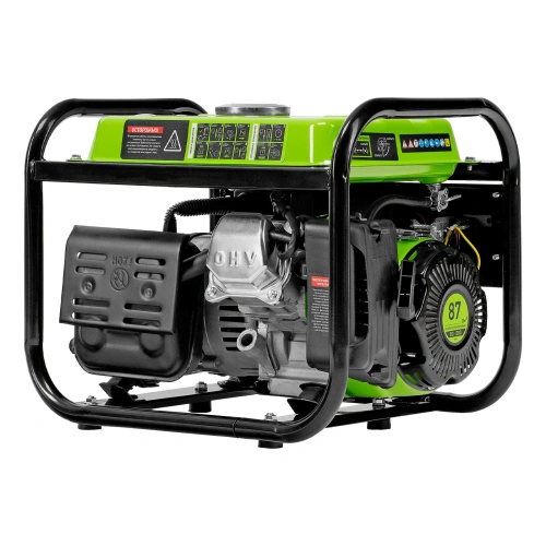 Генератор бензиновый БС-1200, 1 кВт, 230 В, четырехтактный, 5.5 л, ручной стартер Сибртех по ценам производителя в Челябинске с доставкой по всей России