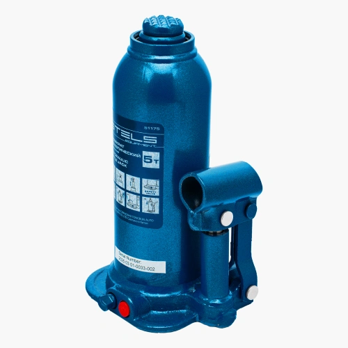 Домкрат гидравлический бутылочный, 5 т, h подъема 207-404 мм, в пластиковом кейсе Stels по ценам производителя в Челябинске с доставкой по всей России