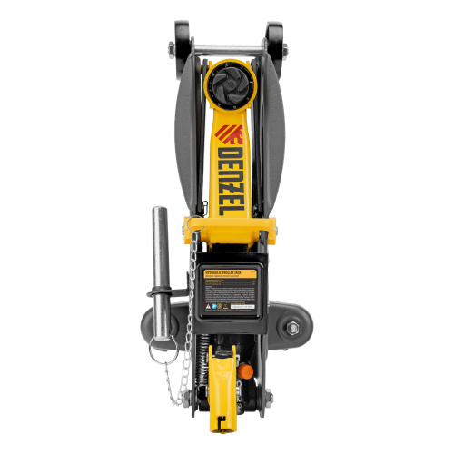 Домкрат гидравлический подкатной с фиксатором, 2 т, 130-330 мм Denzel по ценам производителя в Челябинске с доставкой по всей России