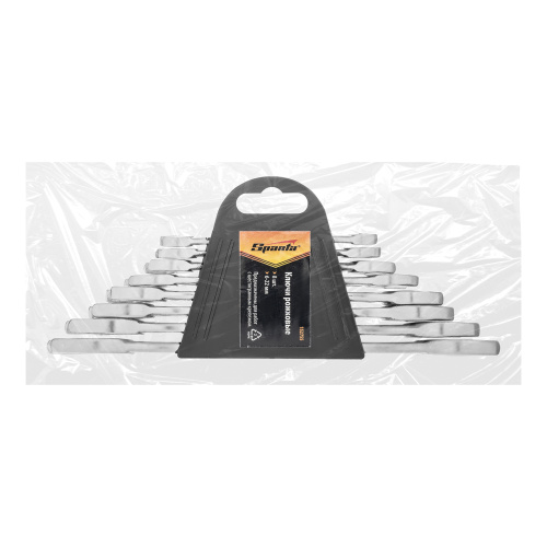 Набор ключей рожковых, 6 х 22 мм, 8 шт, хромированные Sparta по ценам производителя в Челябинске с доставкой по всей России