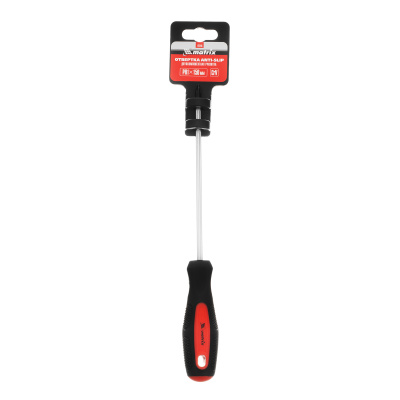 Отвертка Anti-Slip, PH1 х 150 мм, CrV, двухкомпонентная рукоятка Matrix по ценам производителя в Челябинске с доставкой по всей России
