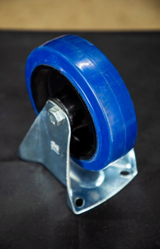 Колесо неповоротное резина FRCL 63 160 мм (N) по ценам производителя в Челябинске с доставкой по всей России