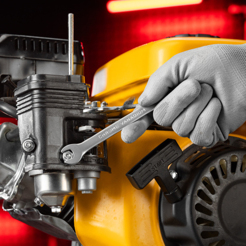 Ключ комбинированный, 10 мм, CrV, матовый хром Matrix по ценам производителя в Челябинске с доставкой по всей России