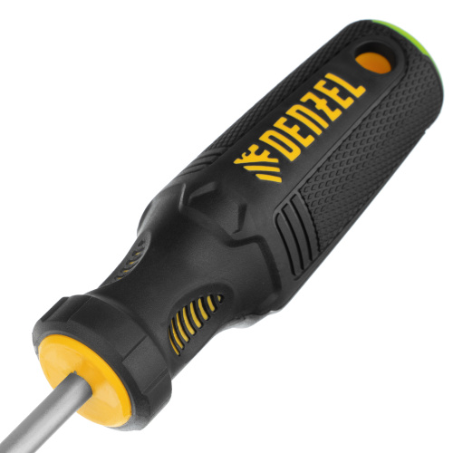 Отвертка PZ2x100 мм, CrV, трехкомпонентная рукоятка Denzel по ценам производителя в Челябинске с доставкой по всей России