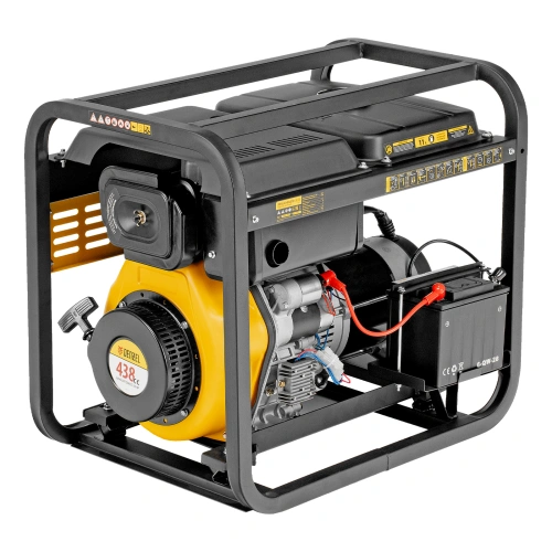 Генератор дизельный DES-55E, 5,5 кВт, 230 В, 11 л, электростартер Denzel по ценам производителя в Челябинске с доставкой по всей России