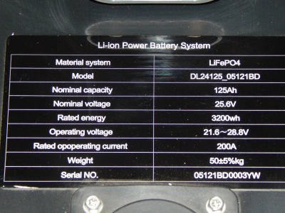 Аккумулятор литий-ионный (Li-ion) 24В/125Ач 705х170х565 для тележек CBD20R-II по ценам производителя в Челябинске с доставкой по всей России