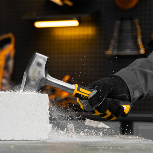 Кувалда 1,5 кг, цельнометаллическая, двухкомпонентная рукоятка Denzel по ценам производителя в Челябинске с доставкой по всей России