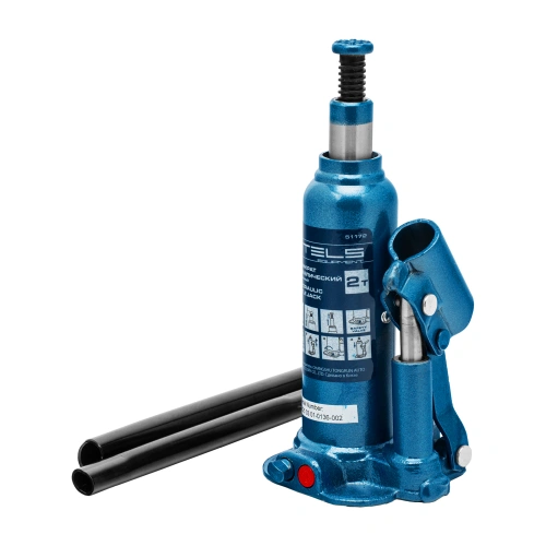 Домкрат гидравлический бутылочный, 2 т, h подъема 178-338 мм, в пластиковом кейсе Stels по ценам производителя в Челябинске с доставкой по всей России