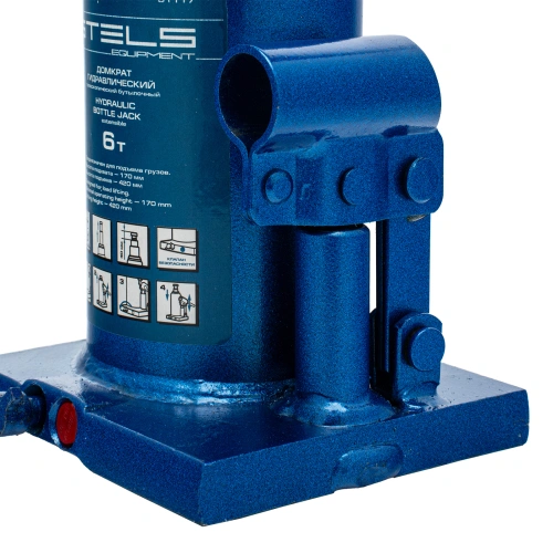 Домкрат гидравлический бутылочный телескопический, 6 т, H подъема 170-420 мм Stels по ценам производителя в Челябинске с доставкой по всей России