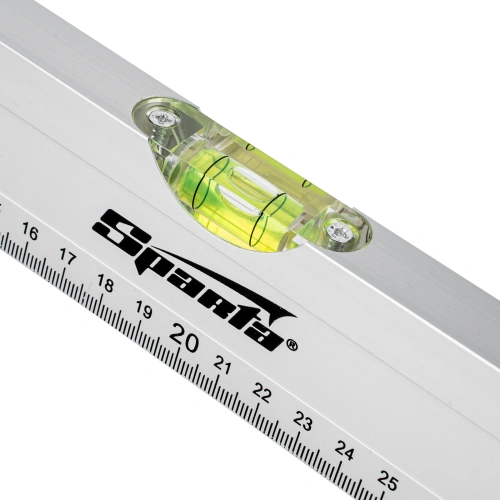 Уровень алюминиевый, 400 мм, 2 глазка, линейка Sparta по ценам производителя в Челябинске с доставкой по всей России