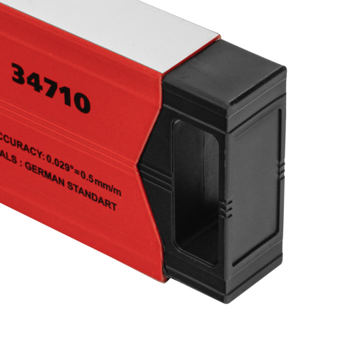 Уровень алюминиевый магнитный, 1000 мм, фрезерованный, 3 глазка (1 зеркальный) усиленный Matrix по ценам производителя в Челябинске с доставкой по всей России