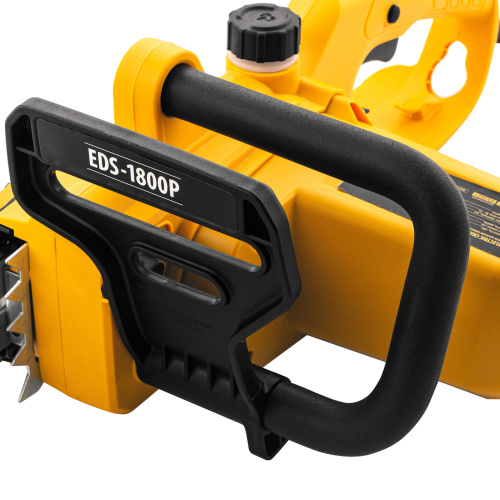 Пила цепная электрическая EDS-1800P, 1.8 кВт,поперечная, шина 40 см, шаг 3/8, паз 1.3 мм, 57 звеньев Denzel по ценам производителя в Челябинске с доставкой по всей России