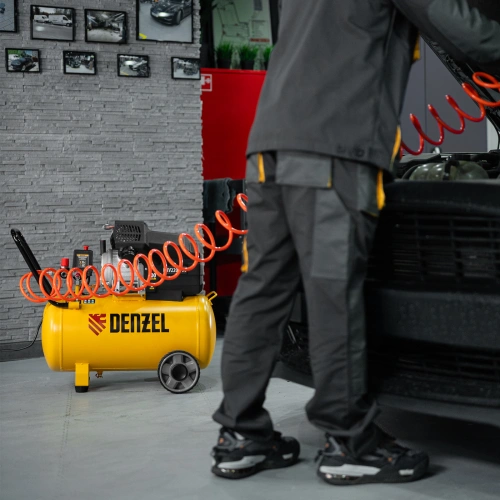 Компрессор воздушный DKV2200/50, Х-PRO 2.2 кВт, 400 л/мин, 50 л Denzel по ценам производителя в Челябинске с доставкой по всей России