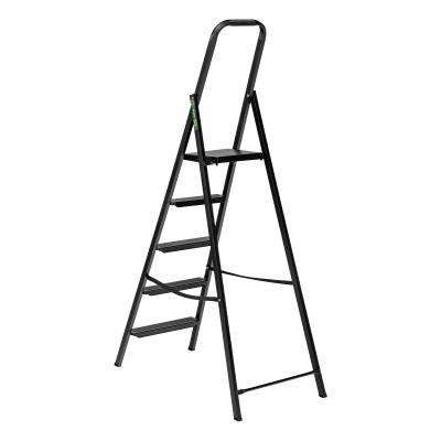 Стремянка 5 ступеней, компактная, стальная Сибртех по ценам производителя в Челябинске с доставкой по всей России