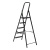 Стремянка 5 ступеней, компактная, стальная Сибртех по ценам производителя в Челябинске с доставкой по всей России