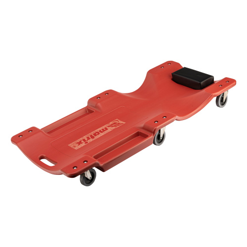 Лежак ремонтный на шести колесах, 1000 х 475 х 128 мм, пластиковый Matrix по ценам производителя в Челябинске с доставкой по всей России