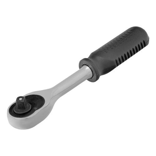 Ключ-трещотка 1/4", CrV, 45 зубьев, с быстрым сбросом, хром Matrix по ценам производителя в Челябинске с доставкой по всей России