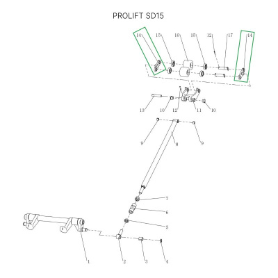 Соединительная пластина роликов для тележек SD15 по ценам производителя в Челябинске с доставкой по всей России