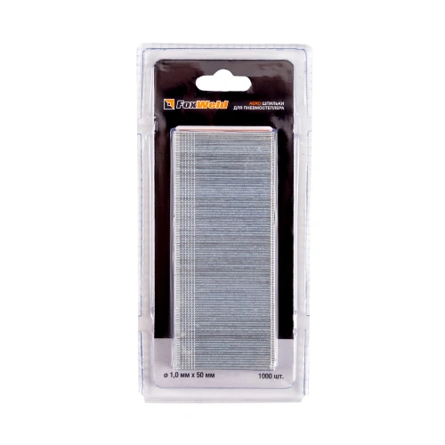Шпильки для пневмостеплера тип 18GA F50, 1,0 х 50 мм 1000 шт. AERO купить в Москве с доставкой по всей России | ProtosMarket.ru