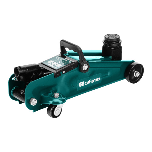 Домкрат гидравлический подкатной, 2 т, 135-320 мм, в пласт. кейсе Сибртех по ценам производителя в Челябинске с доставкой по всей России