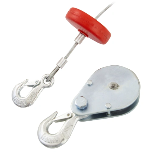 Тельфер электрический TF-500, 0.5 т, 1020 Вт, высота 12 м, 10 м/мин Denzel по ценам производителя в Челябинске с доставкой по всей России