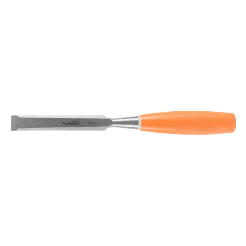 Стамеска, 16 мм, плоская, пластиковая рукоятка Sparta по ценам производителя в Челябинске с доставкой по всей России