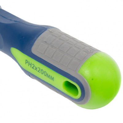 Отвертка, PH2 х 200 мм, CrV, трехкомпонентная рукоятка Сибртех по ценам производителя в Челябинске с доставкой по всей России