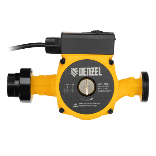 Циркуляционный насос CP25-4, напор 4 м, 50 л/мин, 1 м кабель, монт. длина 180 мм Denzel по ценам производителя в Челябинске с доставкой по всей России