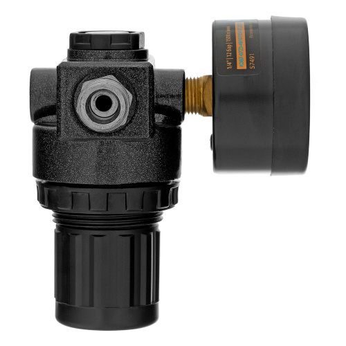 Регулятор давления с манометром R1500, 12 бар, 1/4" Denzel по ценам производителя в Челябинске с доставкой по всей России