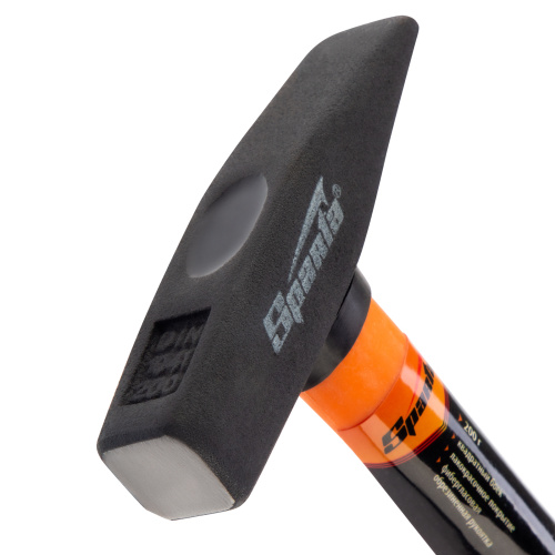 Молоток слесарный, 200 г, фибергласовая обрезиненная рукоятка Sparta по ценам производителя в Челябинске с доставкой по всей России