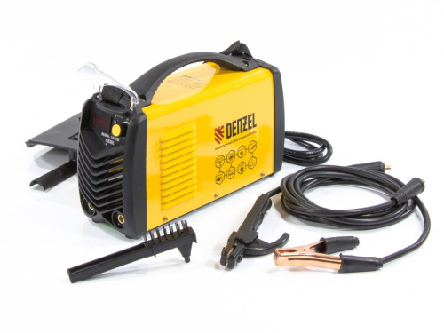 Аппарат инверторный дуговой сварки ММА-160ID, 160 А, ПВР 60%, диаметр электрода 1.6-3.2 мм, провод 2 м Denzel по ценам производителя в Челябинске с доставкой по всей России
