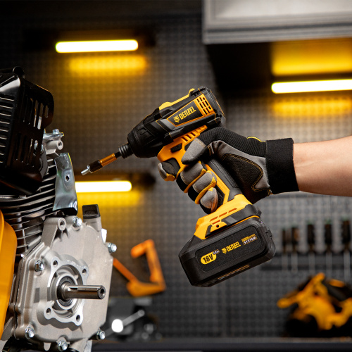 Винтоверт ударный аккумуляторный бесщет CID-IB-200-0, 18В Li-Ion Denzel по ценам производителя в Челябинске с доставкой по всей России