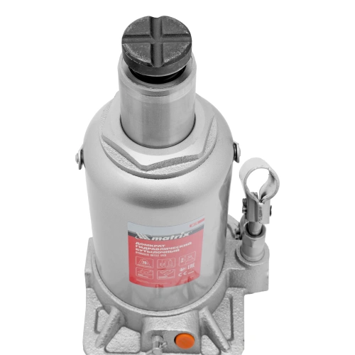 Домкрат гидравлический бутылочный, 20 т, h подъема 244-449 мм Matrix по ценам производителя в Челябинске с доставкой по всей России